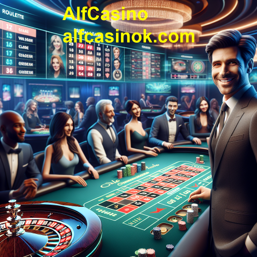 Experiência Imersiva no Live Casino do AlfCasino